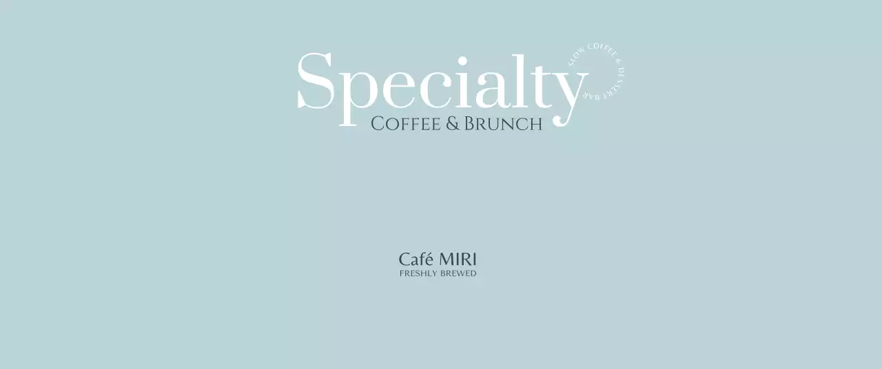 水色 シンプル カフェ 紙コップ 感性テキスト