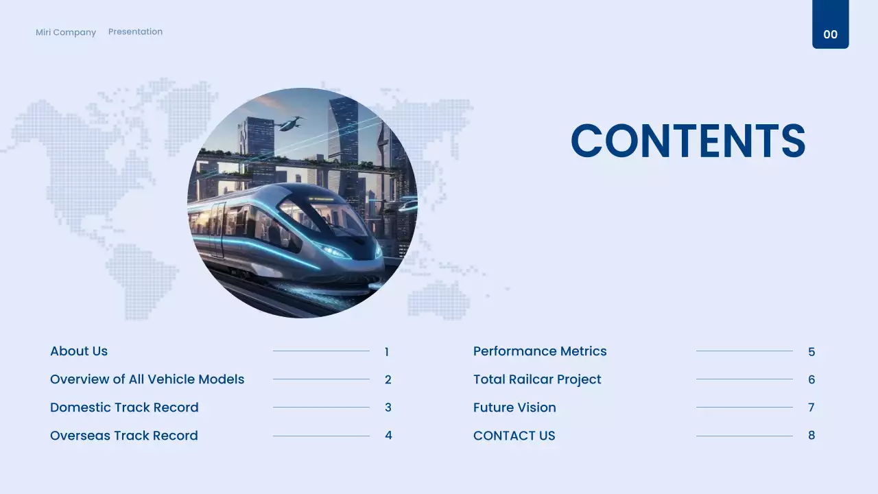 white modern rail report