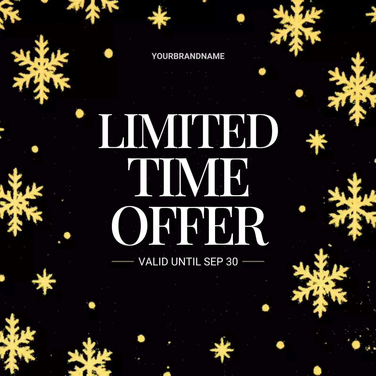 Navy Elegant Sale Promotion Instagram Post