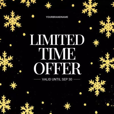 Navy Elegant Sale Promotion Instagram Post