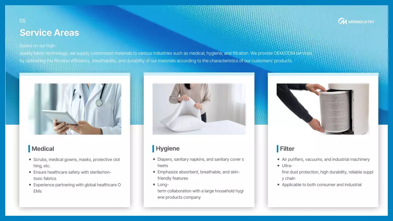 brochura médica profissional azul