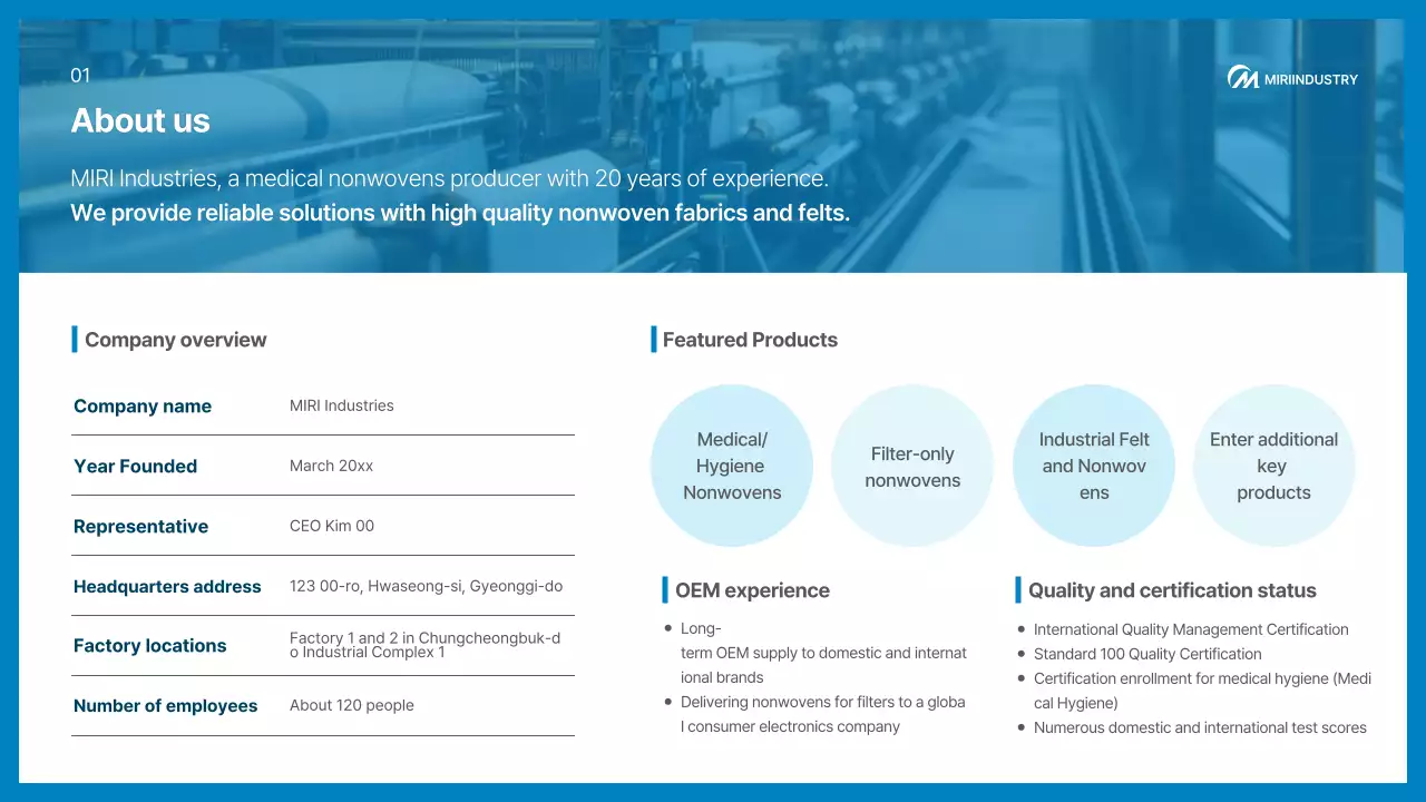 brochura médica profissional azul