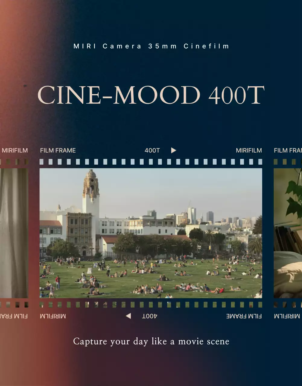 Navy Vintage Camera Ad