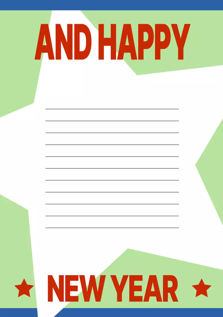 초록 레트로 크리스마스 카드