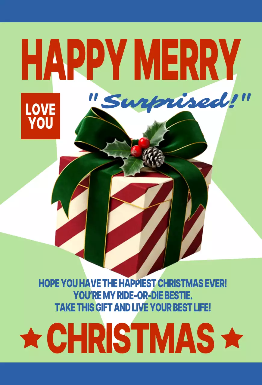 연두 팝 크리스마스 편지