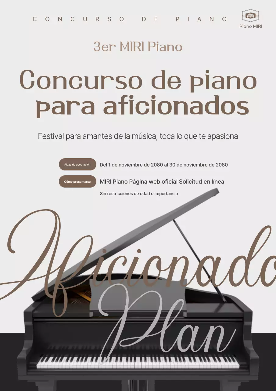 Guía del Concurso de Música Moderna Gray