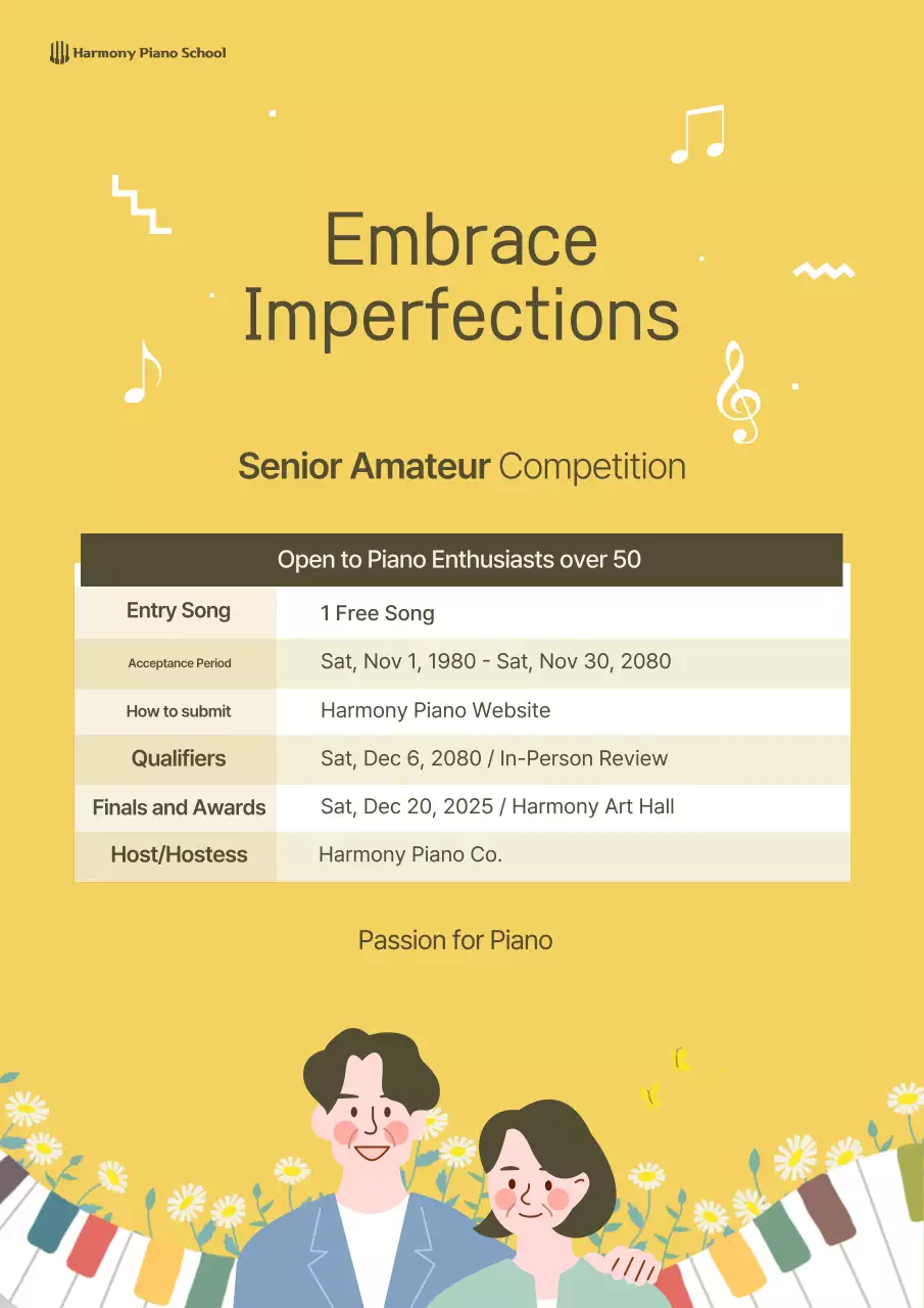 Hướng dẫn về sự kiện âm nhạc dễ thương của Yellow