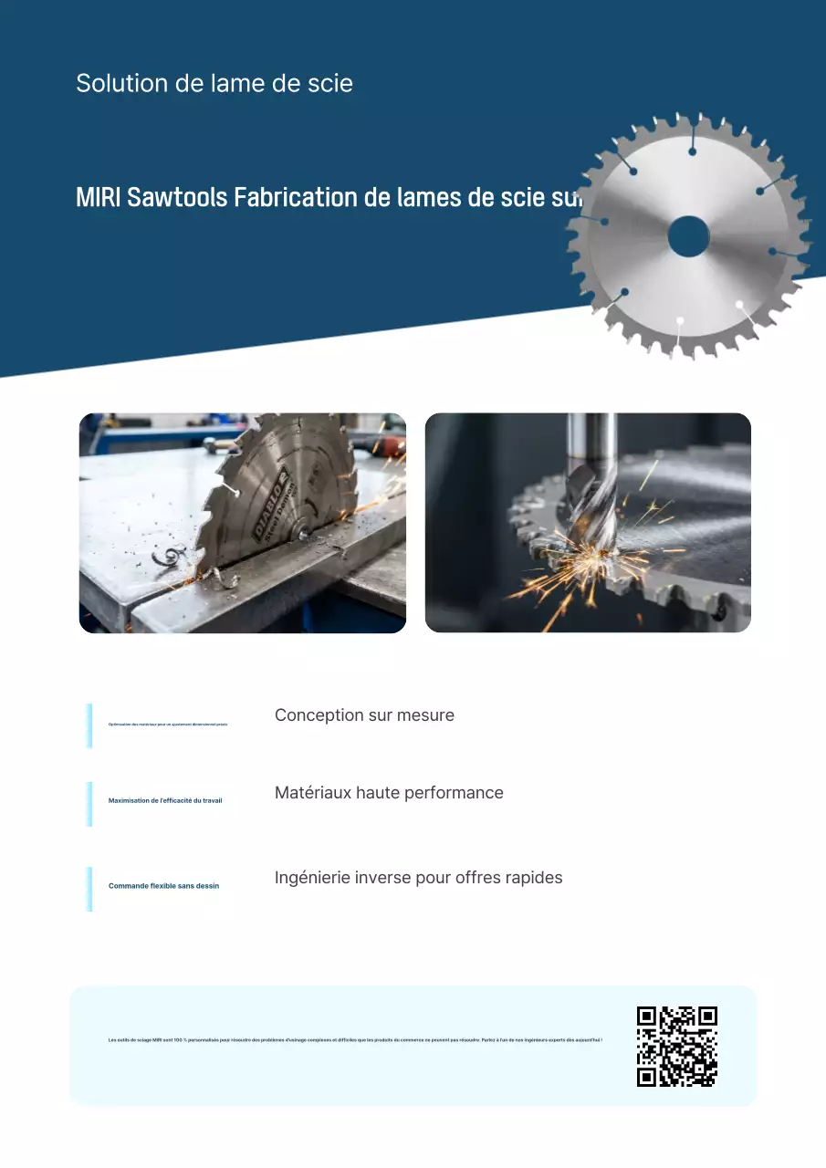 Publicité Sky Blue Modern Manufacturing