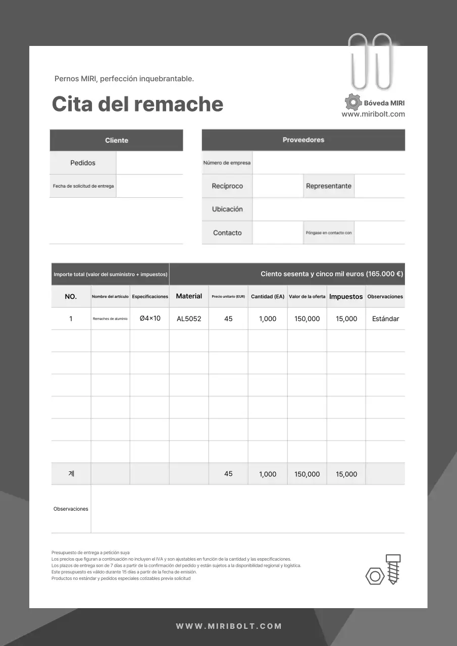 Texto de cita ordenado y gris