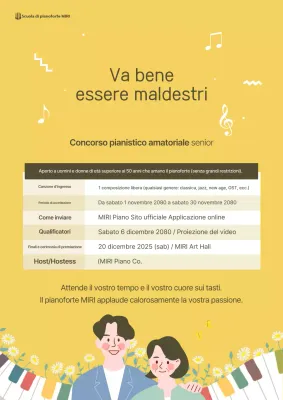Guida all'evento musicale carino di Yellow