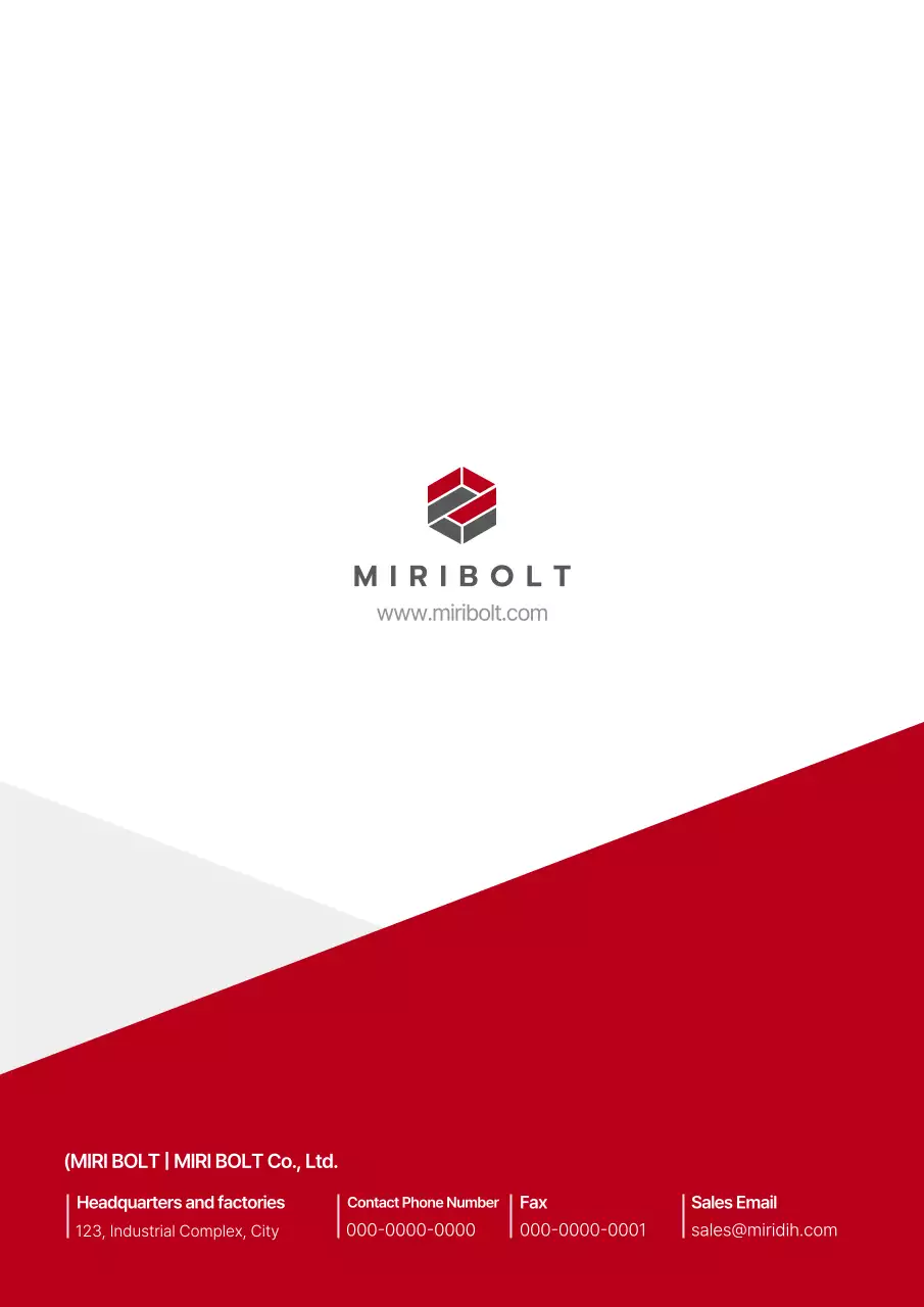 Katalog Industri Modern Merah