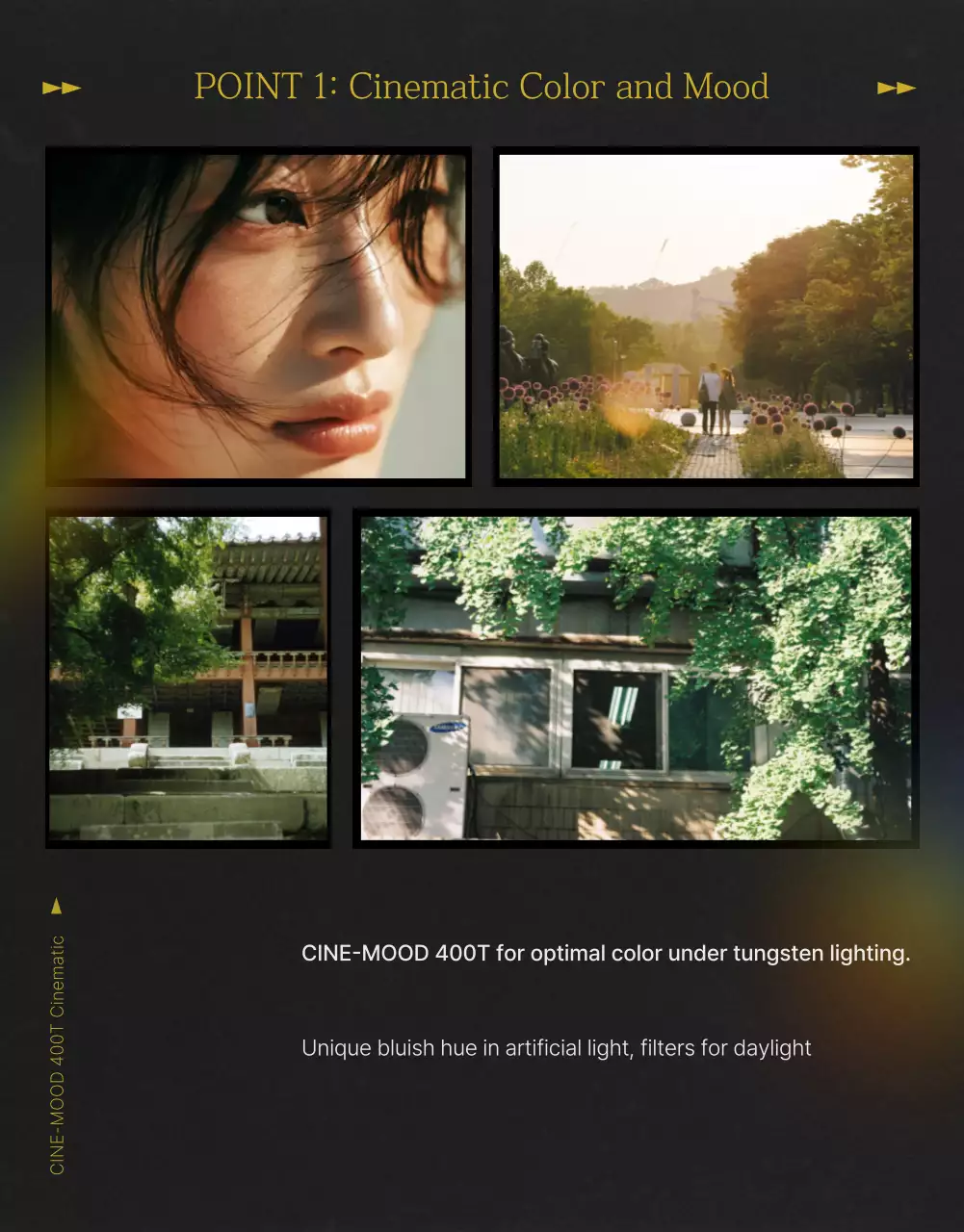 Quảng cáo phim cổ điển xanh