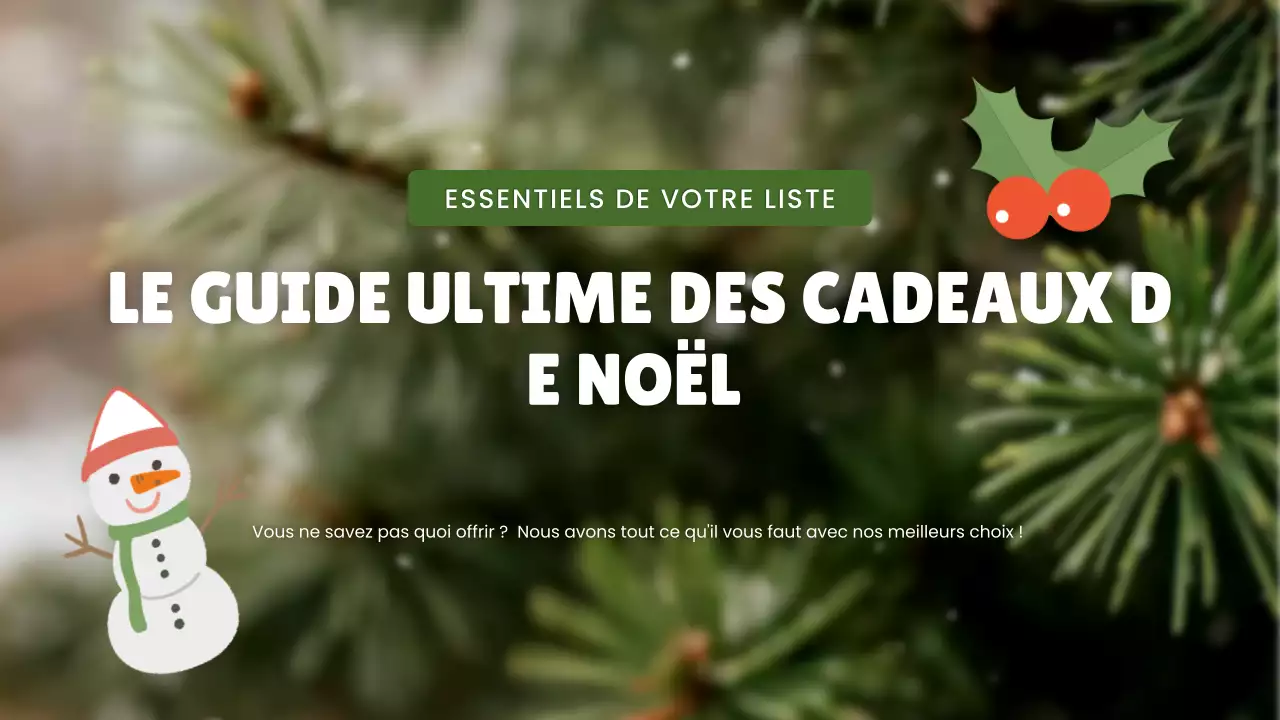 Guide des cadeaux écologiques pour les fêtes