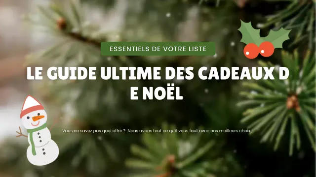 Guide des cadeaux écologiques pour les fêtes