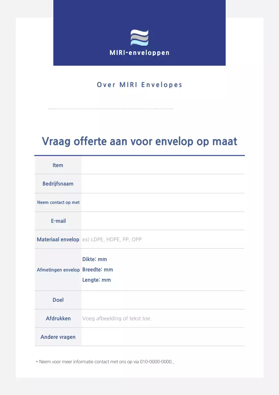 Blue Clean Productintroductiegids