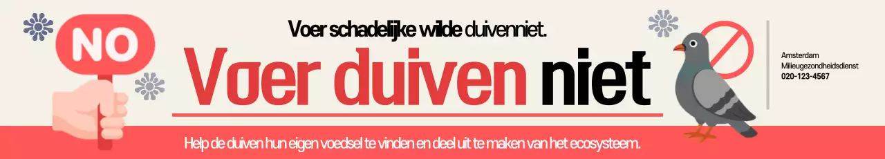 Rode campagne voor een schone omgeving