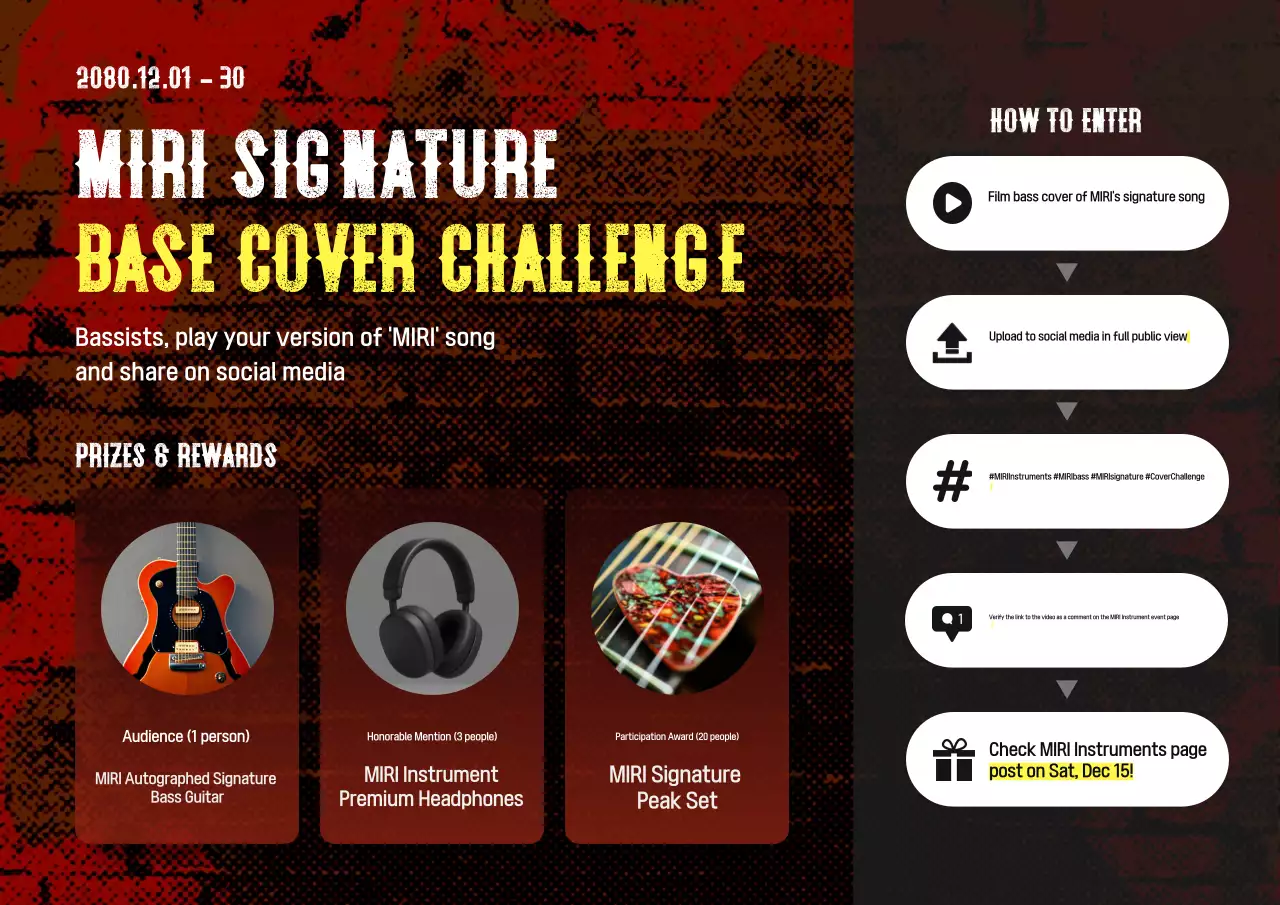 Acara Tantangan Musik Pop Merah