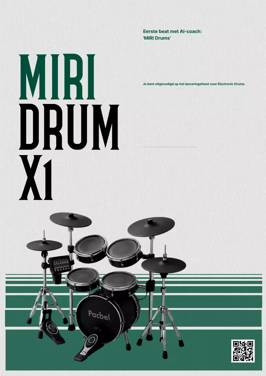 Gray Modern Muziekevenement