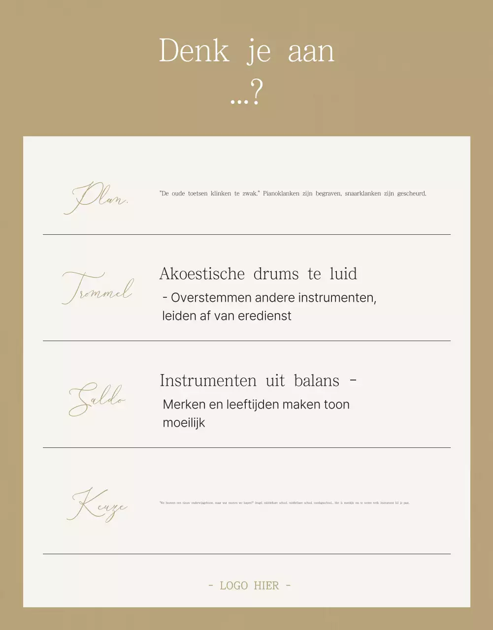 Beige Eenvoudige Aanbiddingsgids