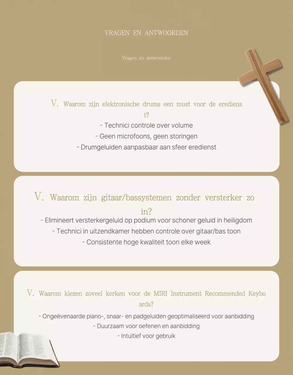 Beige Eenvoudige Aanbiddingsgids