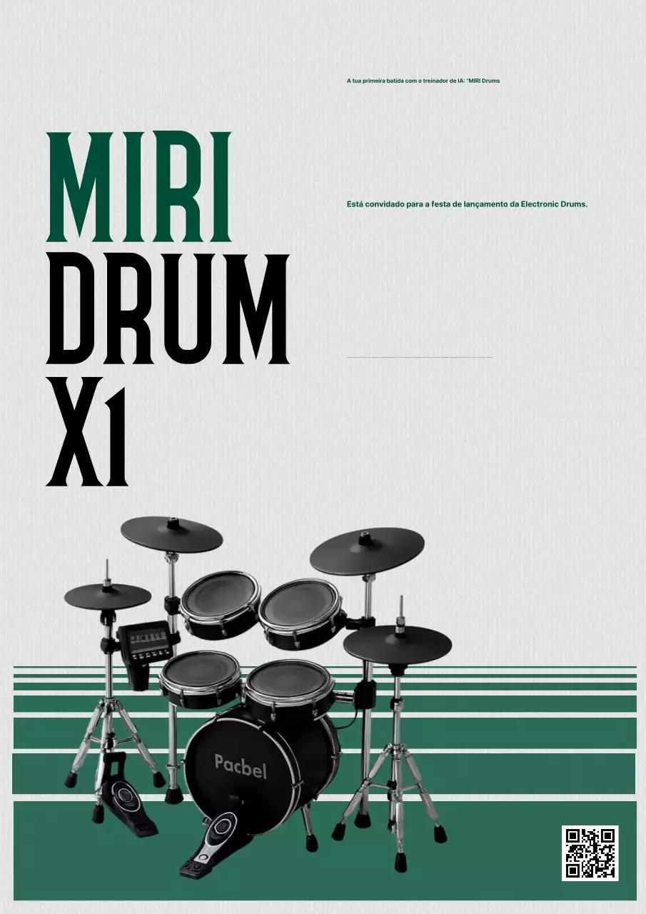 Evento de Música Moderna Cinza