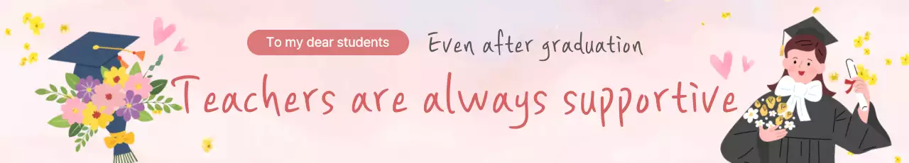 Alegria de formatura do bebê rosa