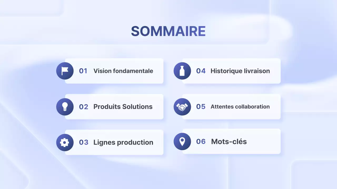 Collaboration pour une proposition moderne Sky Blue