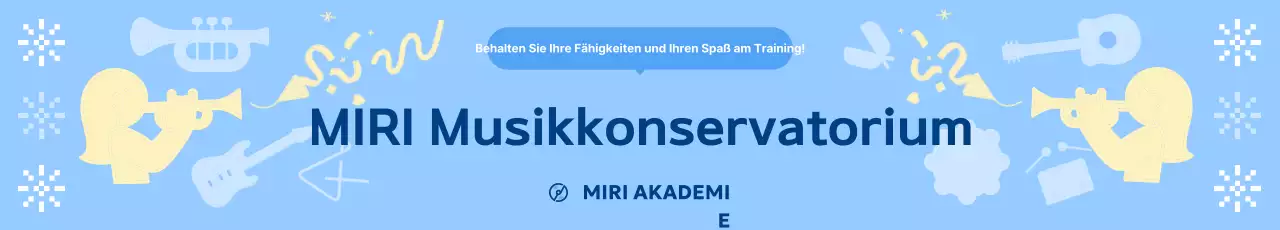 Sky Blue Simple Music Education Promotion