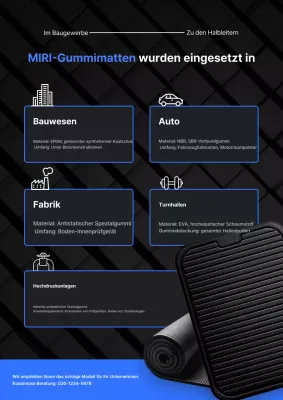 Black Modern Industrial Products Promotion