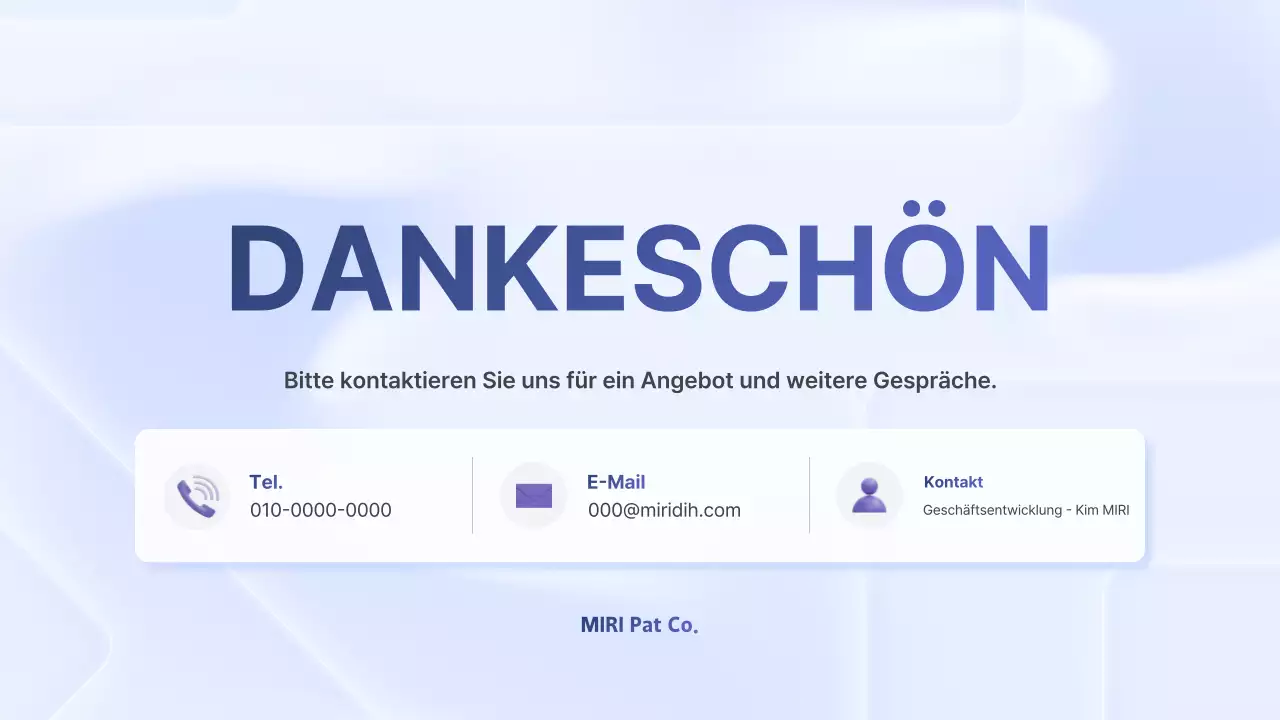 Sky Blue Modern Proposal Collaboration