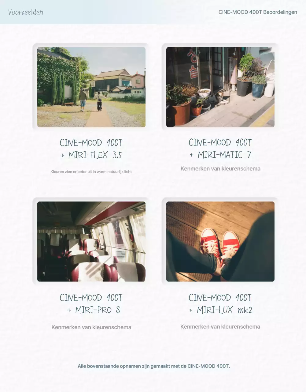 Beige Minimal Film Advertentie