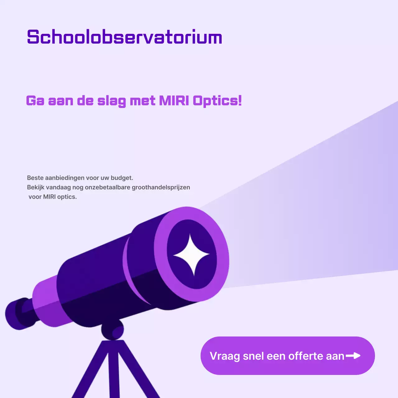 Advertentie voor modern onderwijs in Yeonbora