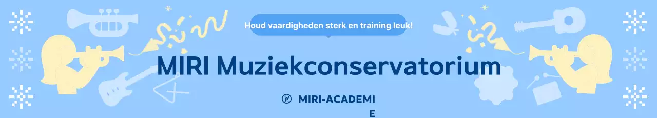 Hemelsblauwe Eenvoudige Muziekonderwijs Promotie