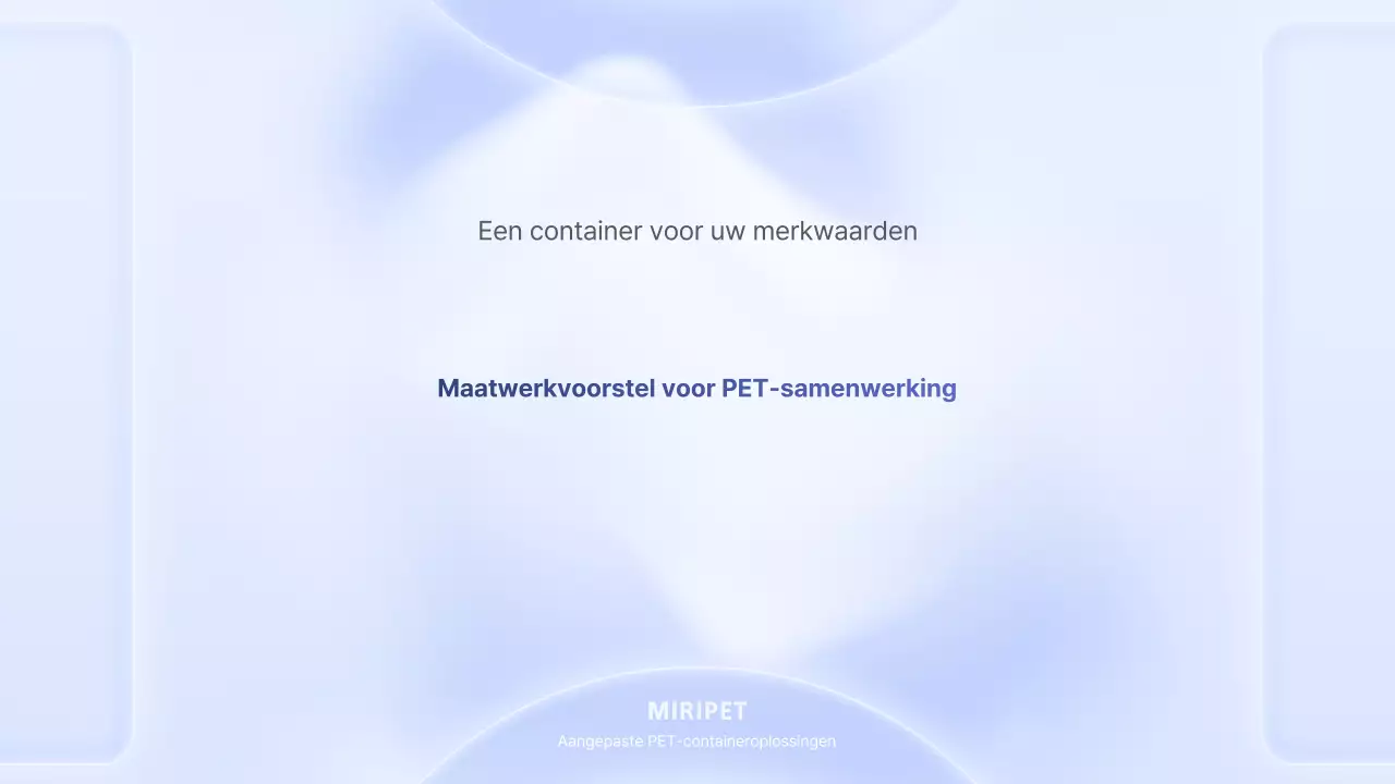 Sky Blue Modern Proposal Samenwerking