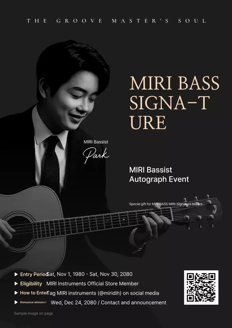 Sự kiện âm nhạc cổ điển đen trắng