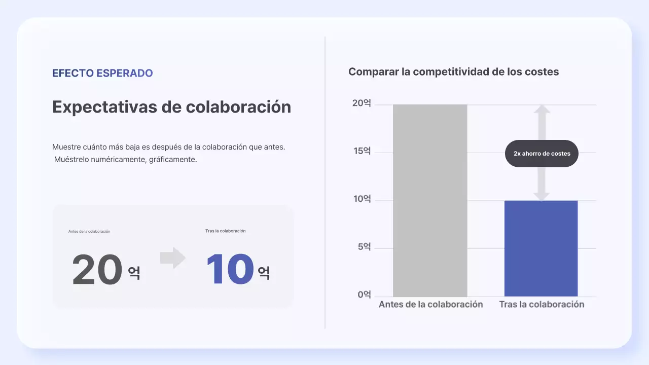 Propuesta de colaboración moderna en azul cielo