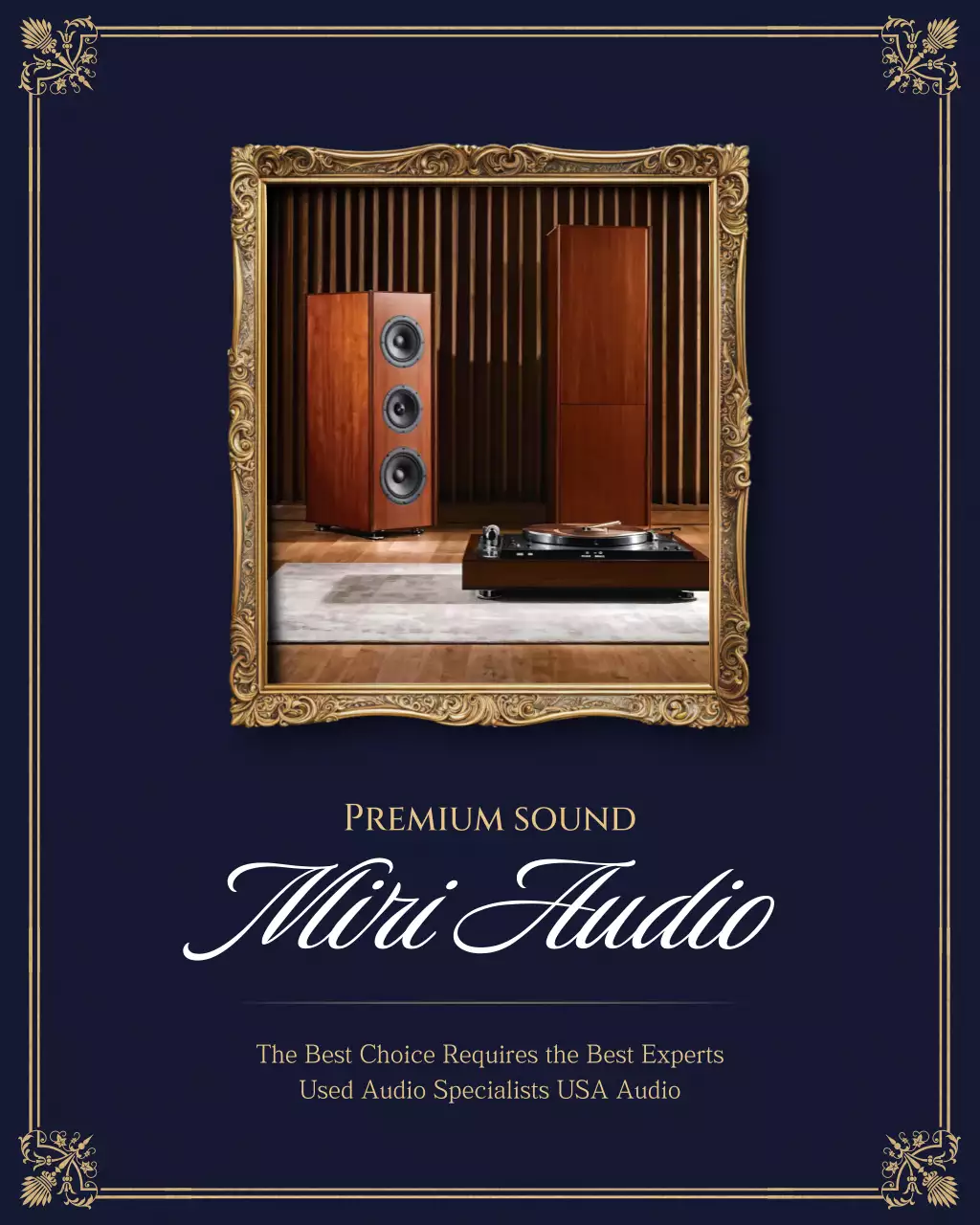 Black Classic Audio Ad