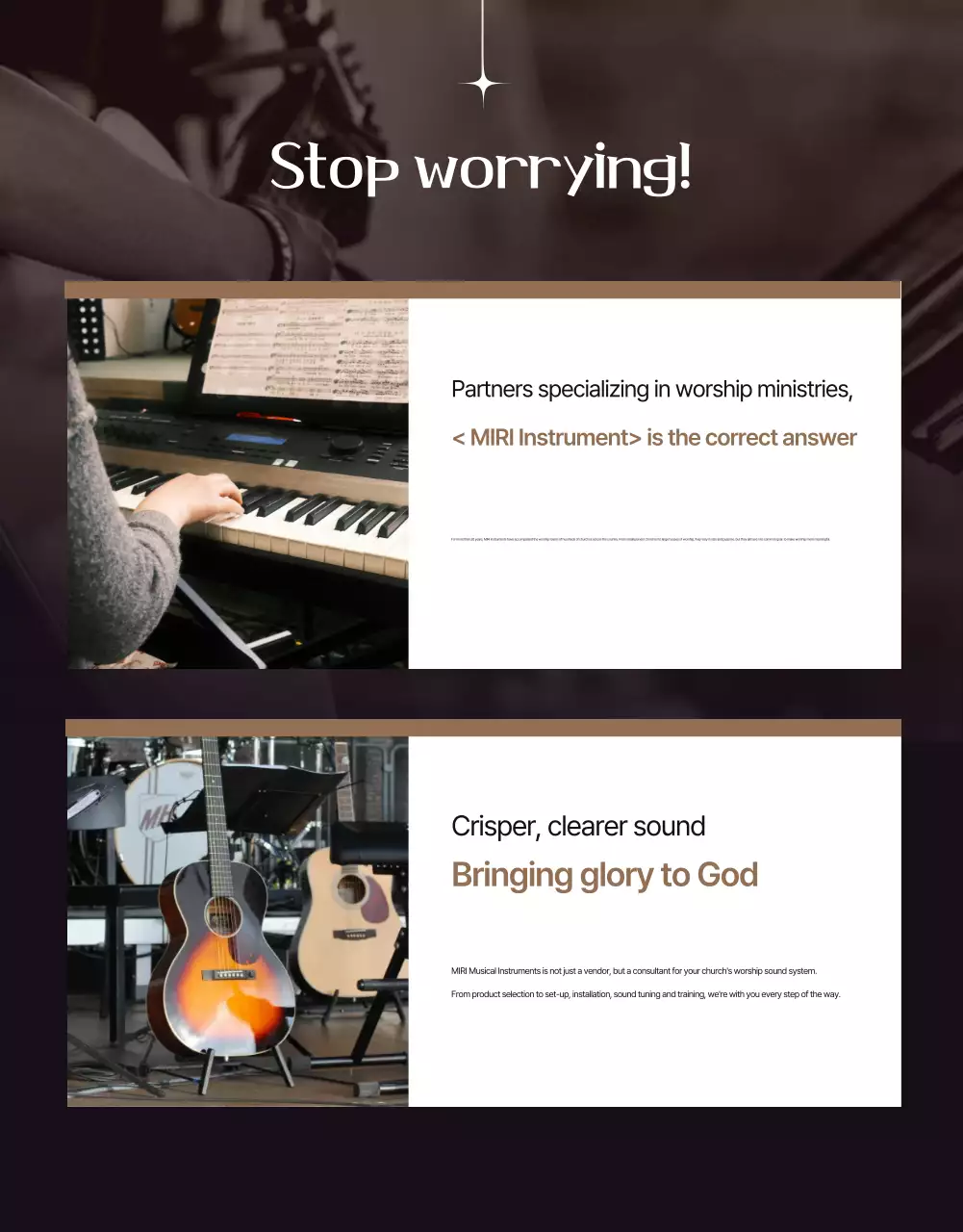 Black Classic Church Service Guide