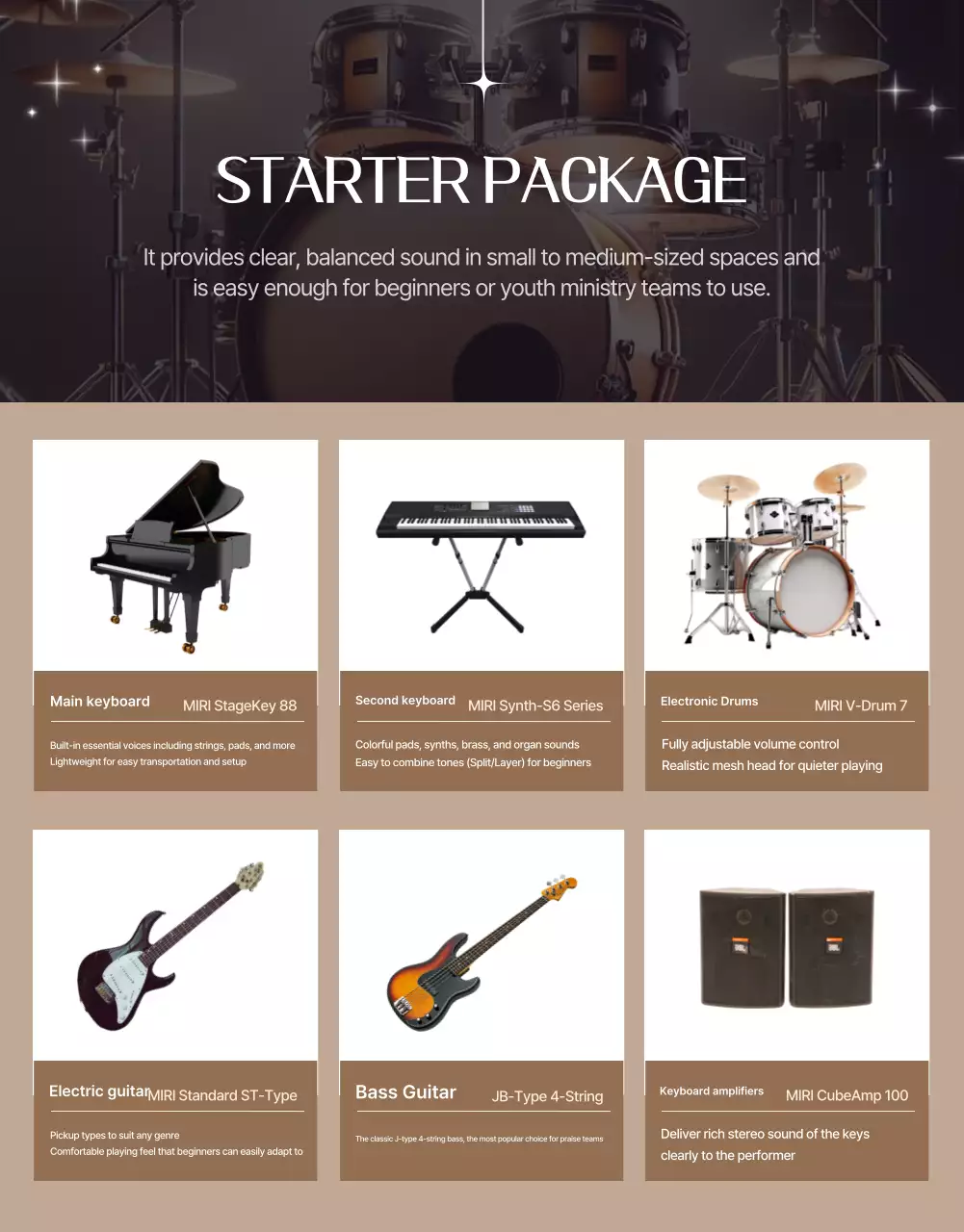 Black Classic Church Service Guide