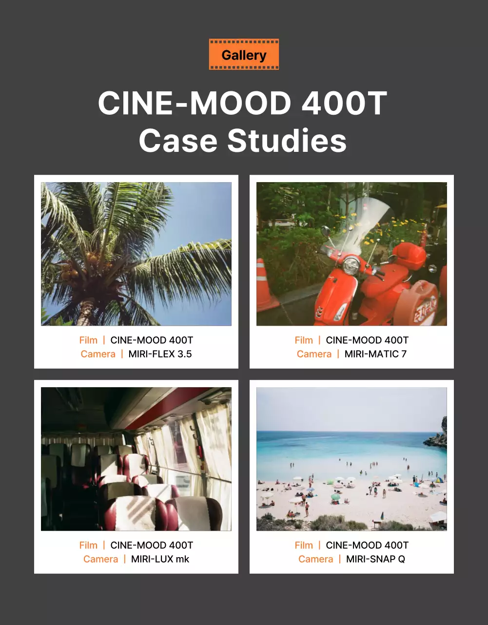 Orange Modern Camera Ad