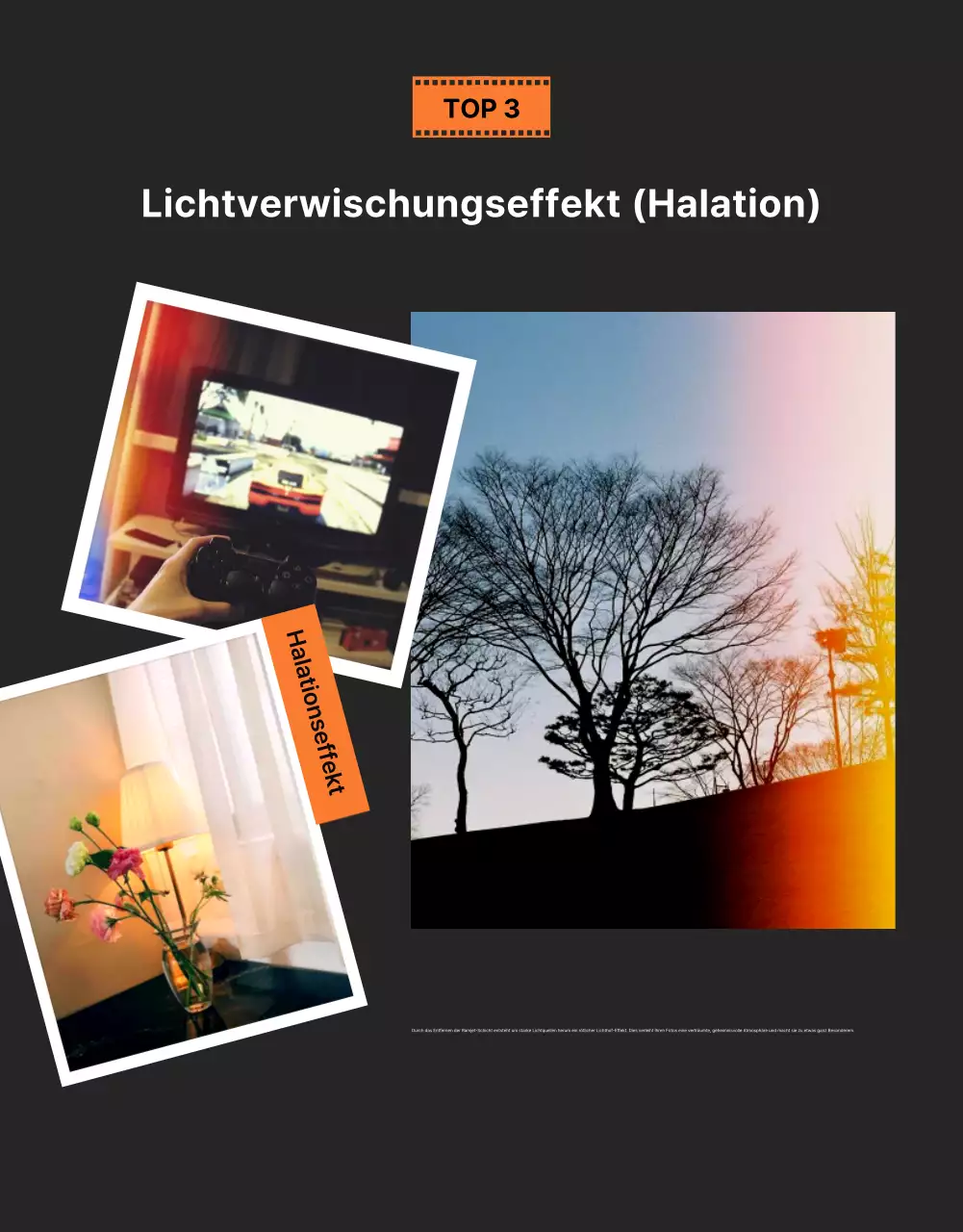 Orange Modern Camera Werbung