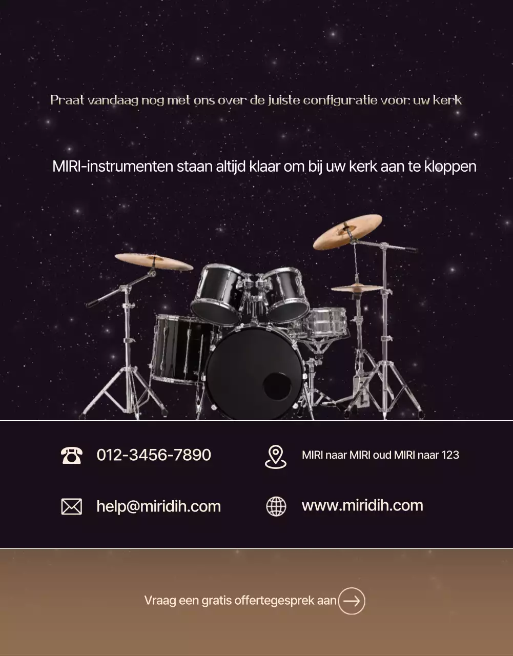 Zwarte Klassieke Kerkdienstgids