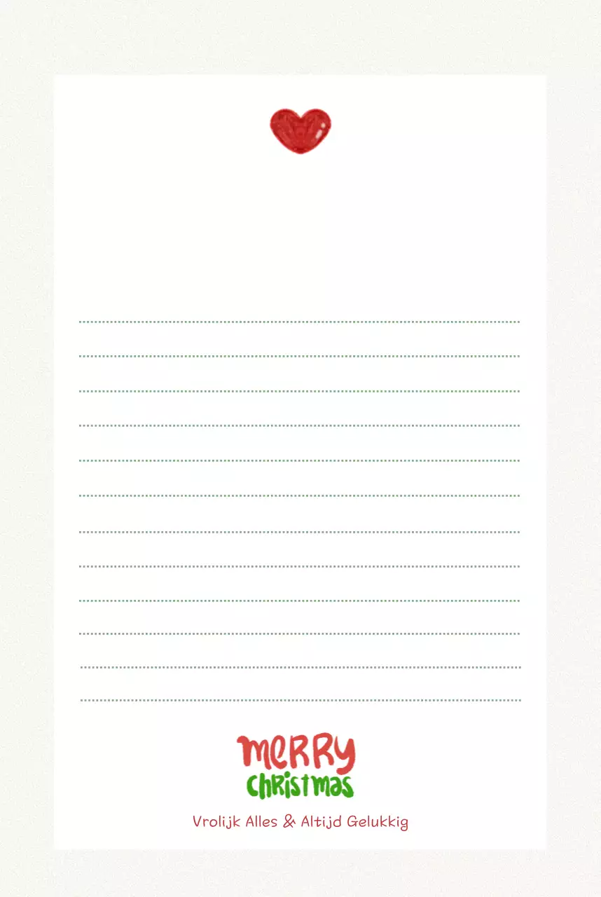 Groene schattige kerstkaart