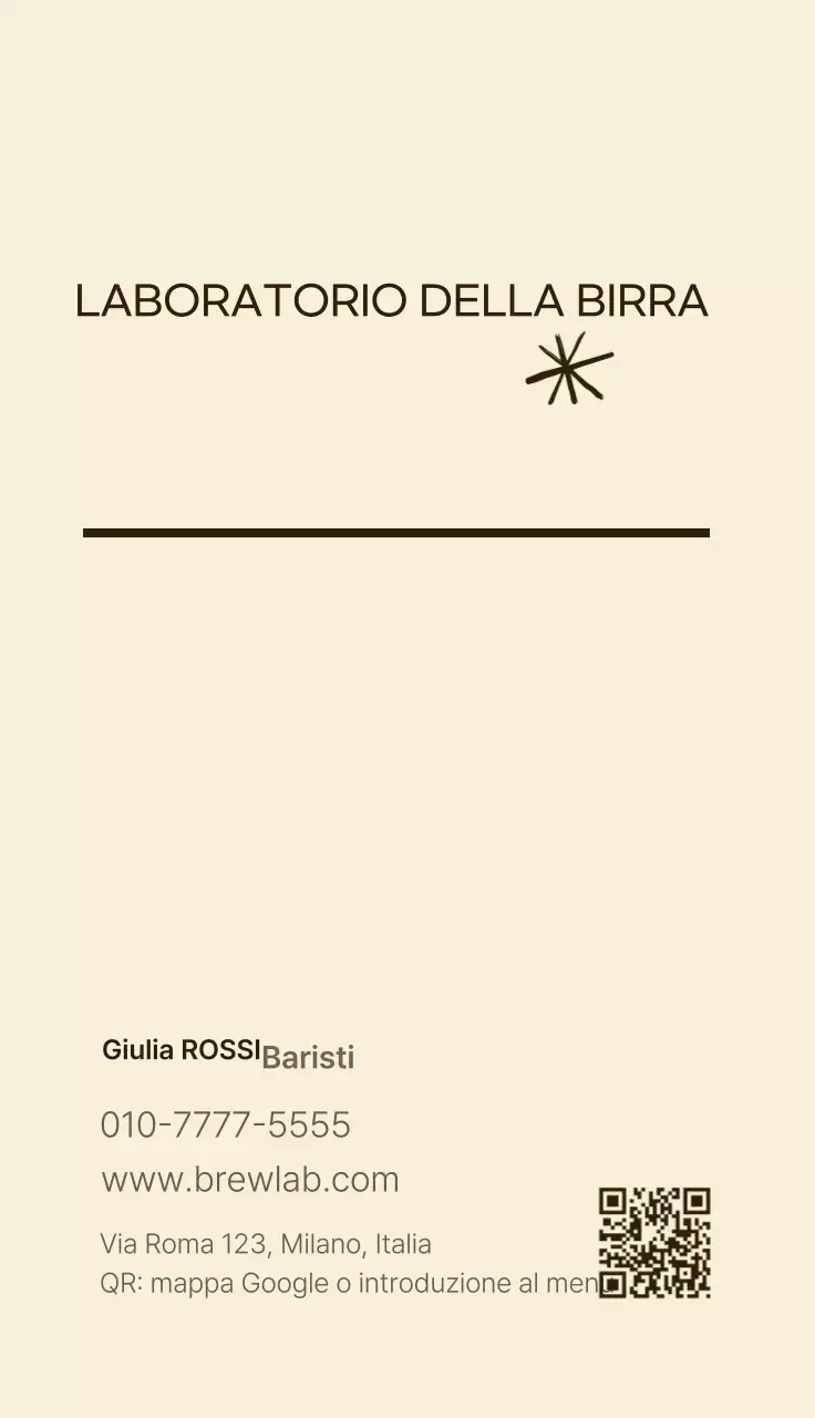 Pubblicità del Brown Vintage Cafe