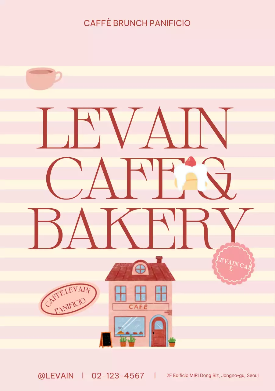 Promozione Pink Simple Cafe