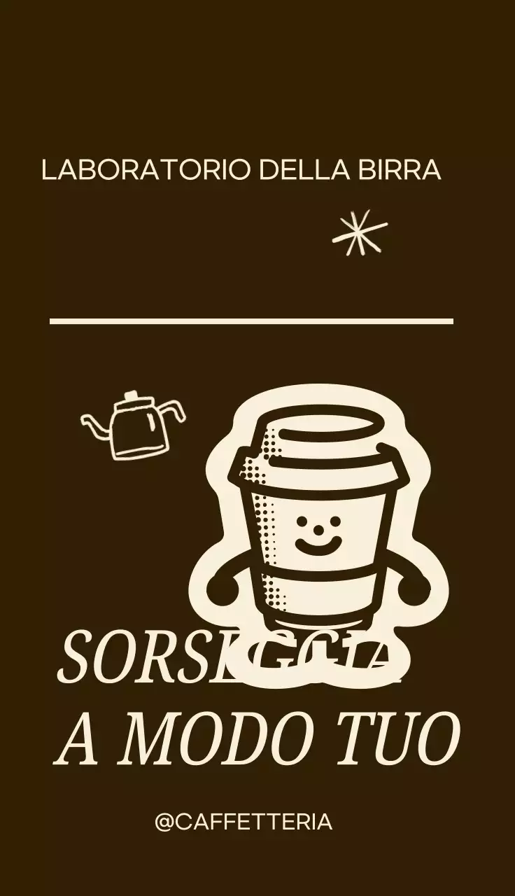 Pubblicità del Brown Vintage Cafe