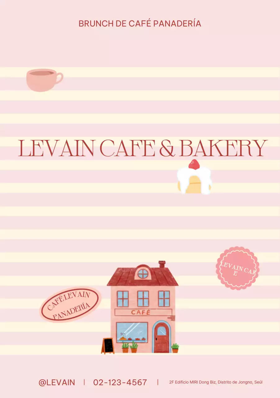 Promoción de Pink Simple Cafe