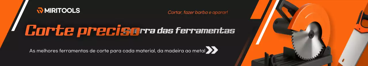 Anúncio da ferramenta moderna Orange