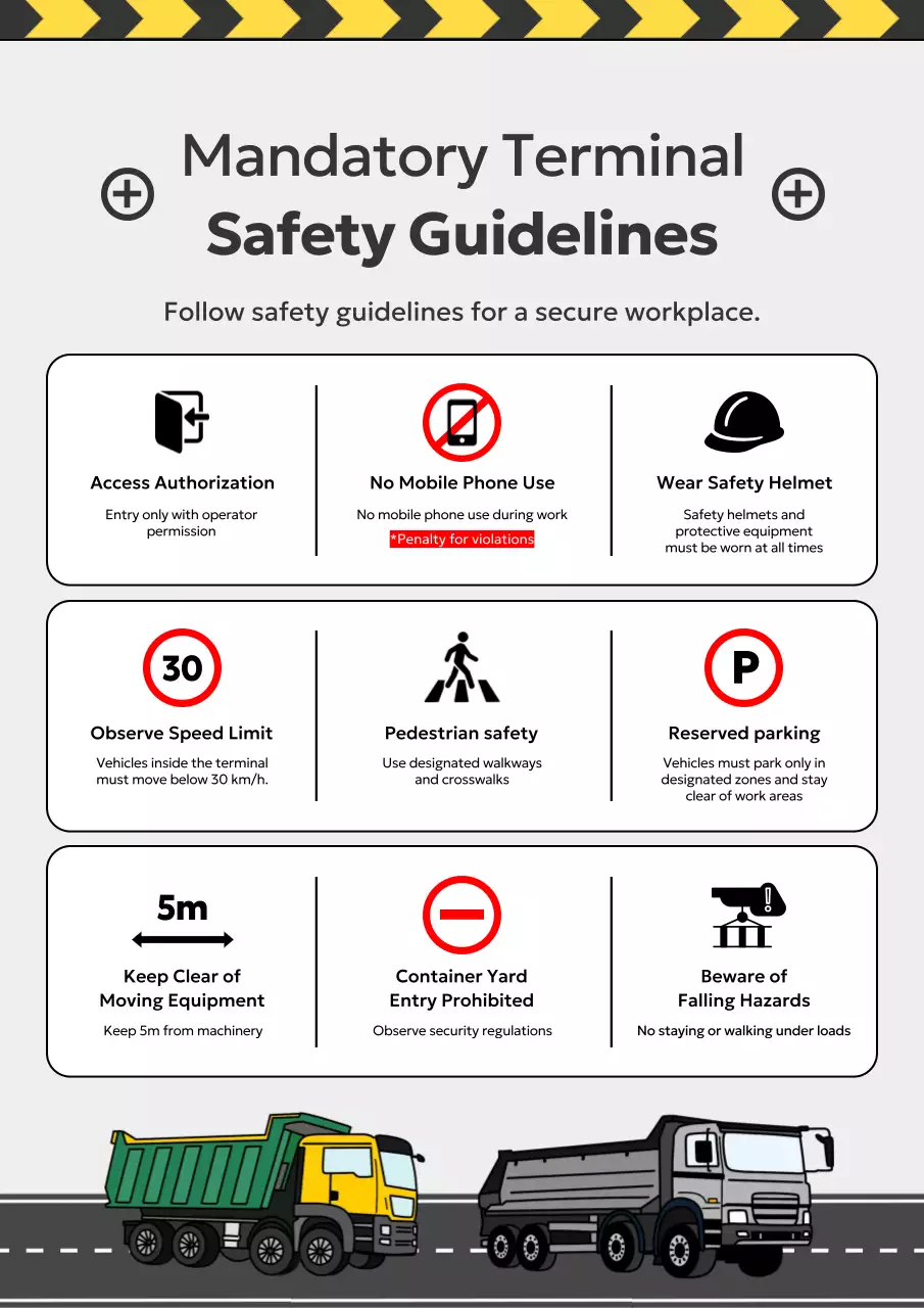 grey industrial safety guidelines