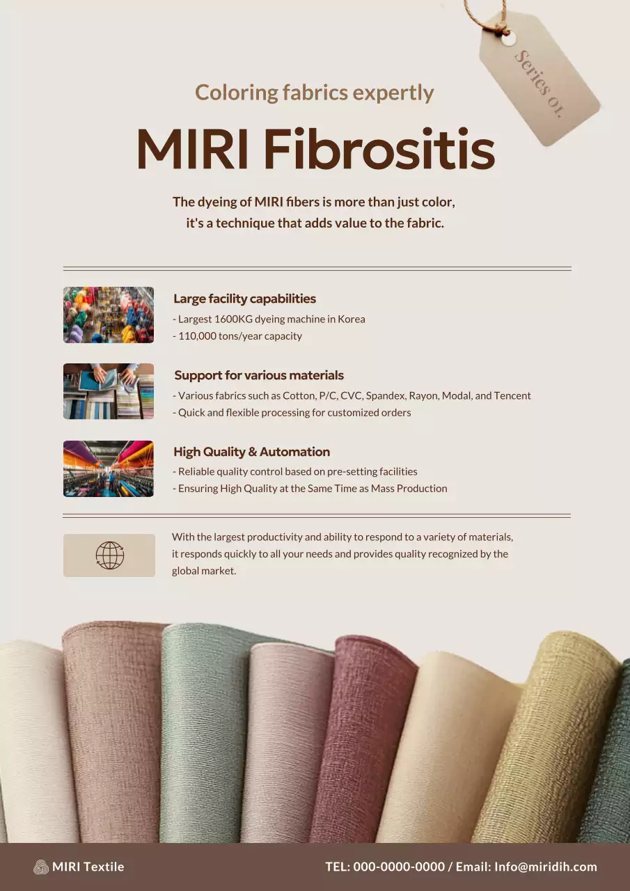 Thúc đẩy công nghệ sợi hiện đại màu nâu